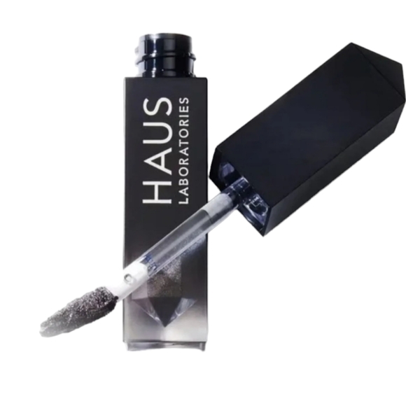 HAUS LABORATORIES GLAM ATTACK METALLIC LIQUID EYESHADOW - Lady Gaga Gunmetal .12 - Picture 1 of 5